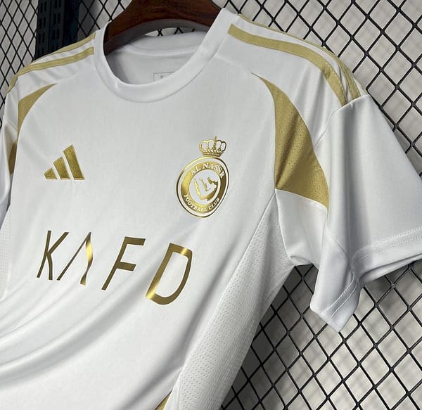 24/25 Al-Nassr Third White Jersey - Image 7