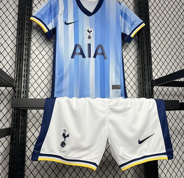 24/25 Kids Tottenham Hotspur Away Blue Jersey - Image 4