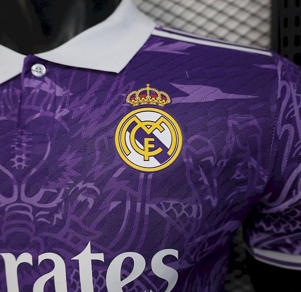 25/26 Player Version Real Madrid Purple Special Edition Jersey - Image 2