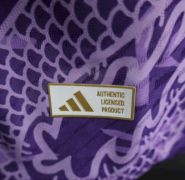25/26 Player Version Real Madrid Purple Special Edition Jersey - Image 5
