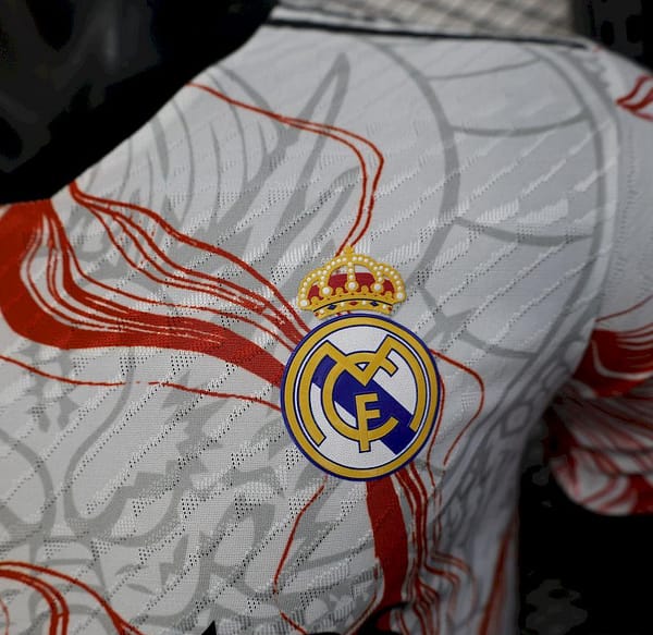 25/26 Player Version Real Madrid White Black Dragon Special Edition Jersey - Image 4
