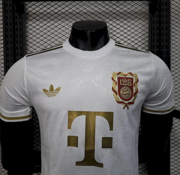 2024/25 Player Version Bayern Munich 125 Anniversary White Jersey - Image 5