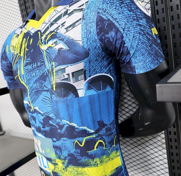 2025/26 Player Version Manchester City Blue Special Edition Jersey - Image 2