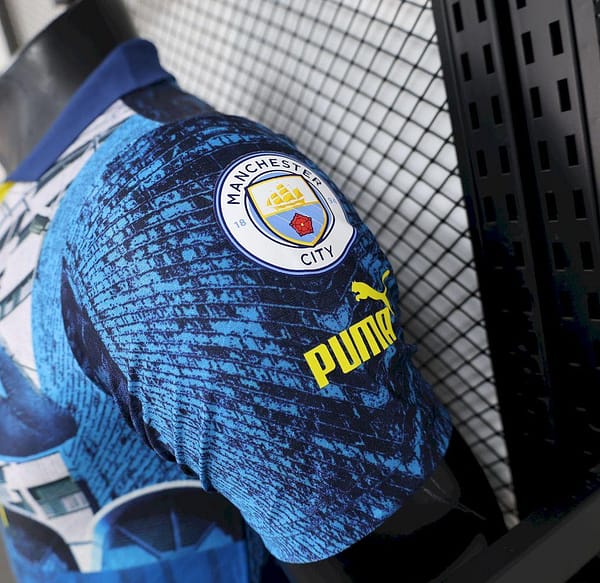 2025/26 Player Version Manchester City Blue Special Edition Jersey - Image 4
