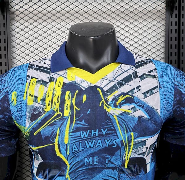 2025/26 Player Version Manchester City Blue Special Edition Jersey - Image 7