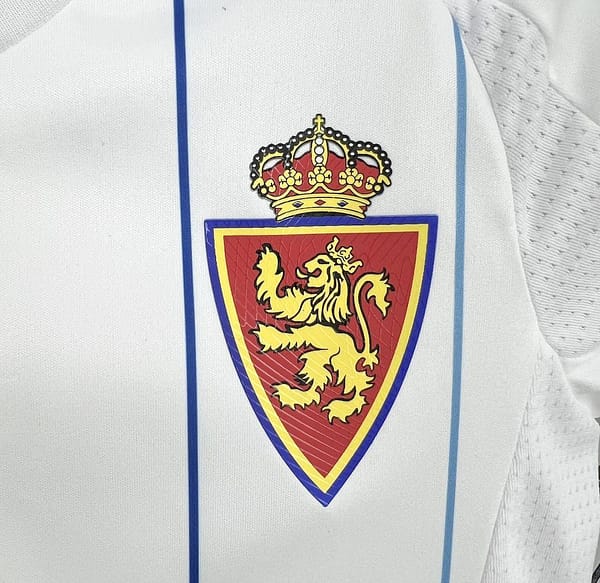 2425 Kids Real Zaragoza Home 16-28 Jersey - Image 3