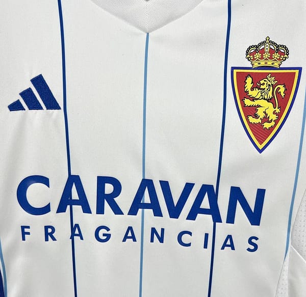 2425 Kids Real Zaragoza Home 16-28 Jersey - Image 4