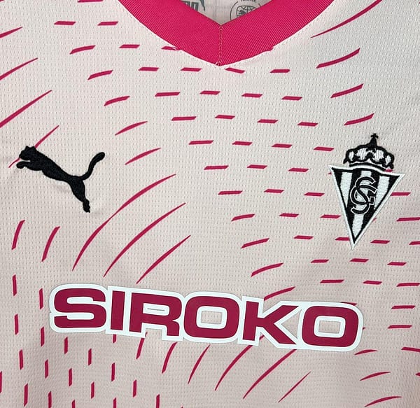 24/25 Kids Sporting De Gijon Third 16-28 Jersey - Image 5