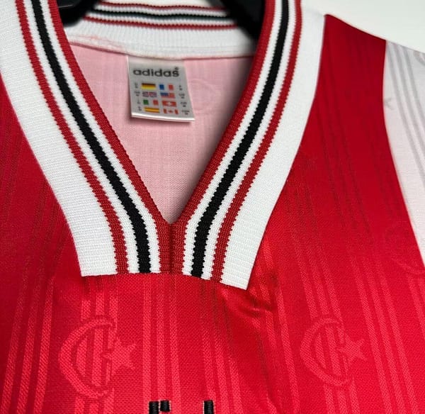 Retro 1996 Turkey Home Jersey - Image 3