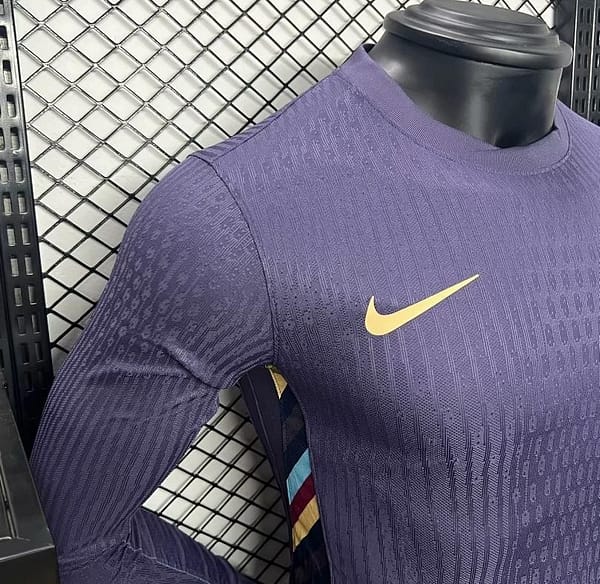Player Version 2024 England Away Long Sleeve Jersey - Image 7