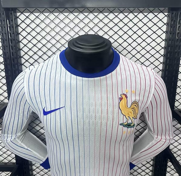 Player Version 2024 France Away Long Sleeve Jersey - Image 3
