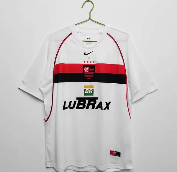 Retro 01/02 Flamengo Away White Jersey