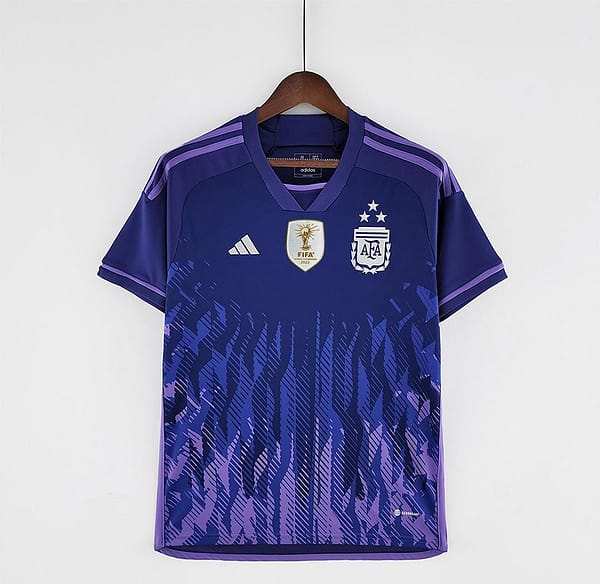 3 Stars 2022 Argentina Away Jersey