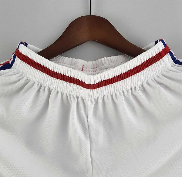 Retro 1998 France Home White Shorts - Image 8
