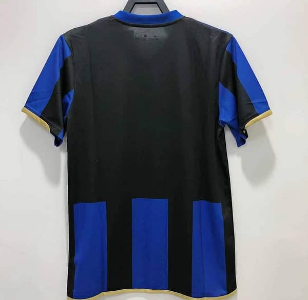 Retro 08/09 Inter Milan Home Champions Version Soccer Jersey - Image 9