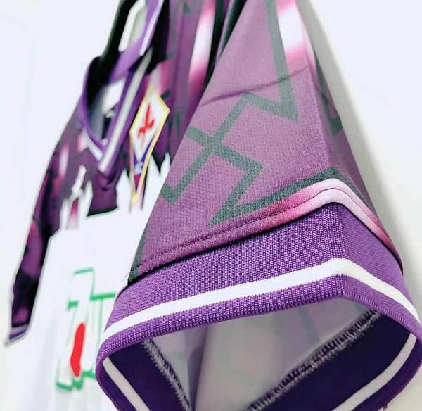 Retro 92/93 Fiorentina  Away Soccer Jersey - Image 2