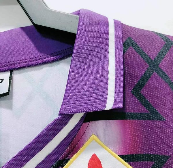 Retro 92/93 Fiorentina  Away Soccer Jersey - Image 4