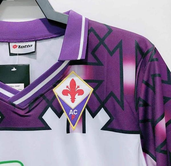 Retro 92/93 Fiorentina  Away Soccer Jersey - Image 7