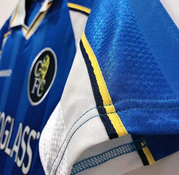 Retro 97/99 Chelsea Home Soccer Jersey - Image 5