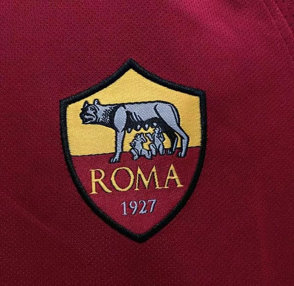 Retro 17/18 Roma Home Soccer Jersey - Image 6