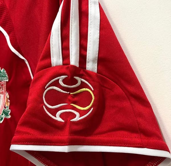 Retro 06/08 Liverpool Home Soccer Jersey - Image 8