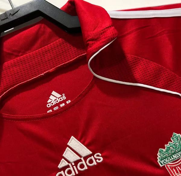 Retro 06/08 Liverpool Home Soccer Jersey - Image 10
