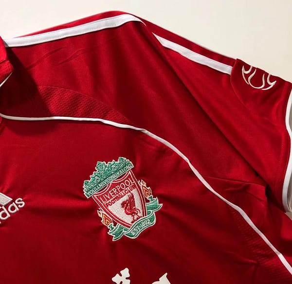Retro 06/08 Liverpool Home Soccer Jersey - Image 11
