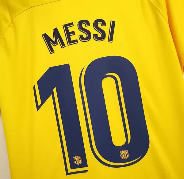 Retro 19/20 Barcelona Fourth Away Soccer Jersey - Image 2