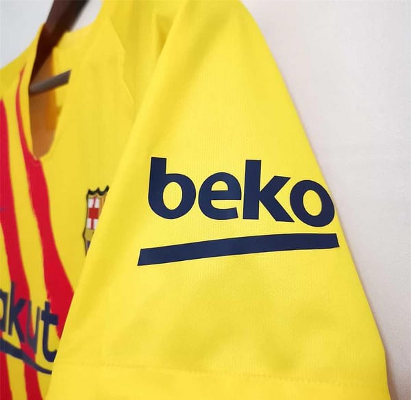Retro 19/20 Barcelona Fourth Away Soccer Jersey - Image 5