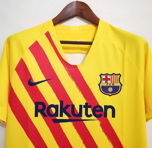 Retro 19/20 Barcelona Fourth Away Soccer Jersey - Image 7
