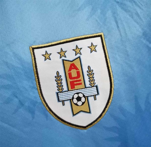 Retro 2010 Uruguay Home Soccer Jersey - Image 5