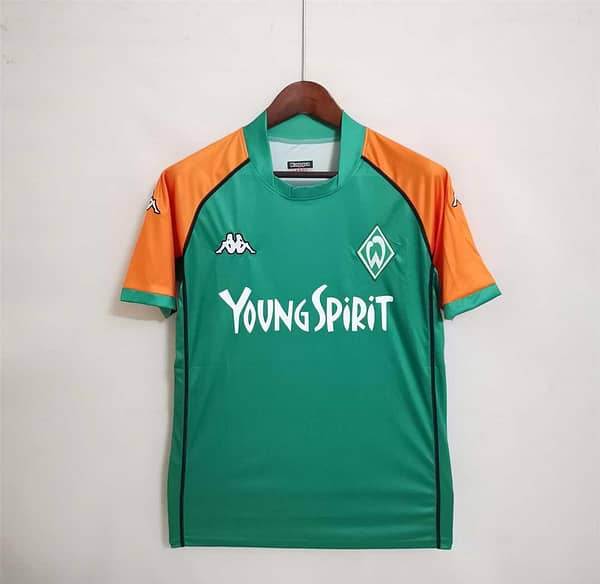 Retro 03-04 SV Werder Bremen Home Soccer Jersey