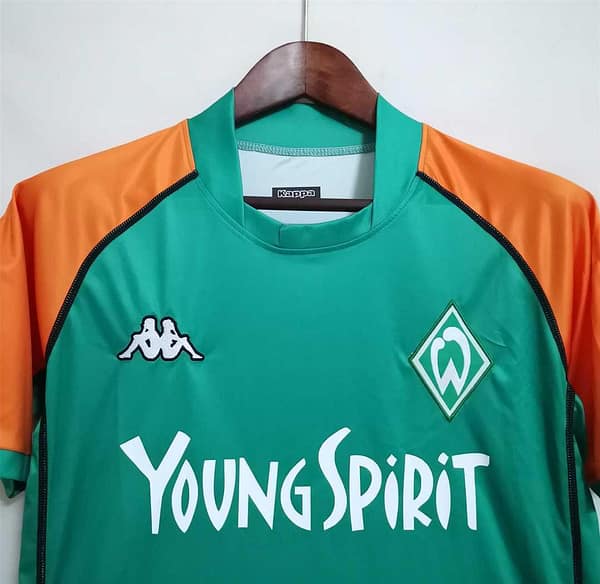 Retro 03-04 SV Werder Bremen Home Soccer Jersey - Image 5