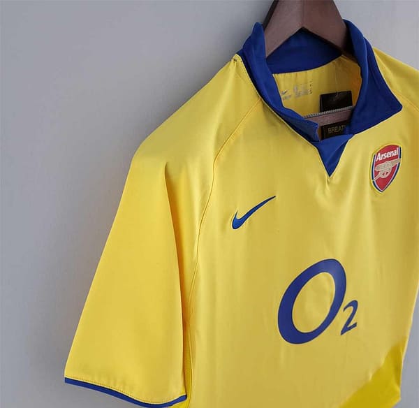 Retro 03-05 Arsenal Away Soccer Jersey - Image 5