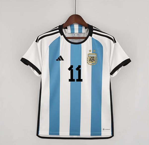 2022 Argentina Home Soccer Jersey - Image 13