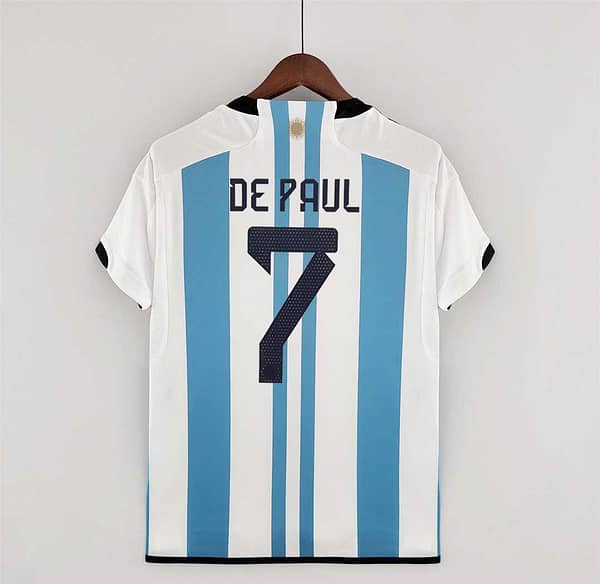 2022 Argentina Home Soccer Jersey - Image 18