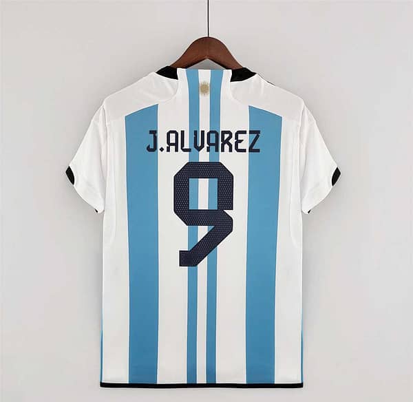 2022 Argentina Home Soccer Jersey - Image 19