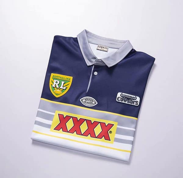 North Queensland Cowboys 1995 Retro Rugby Jersey - Image 3