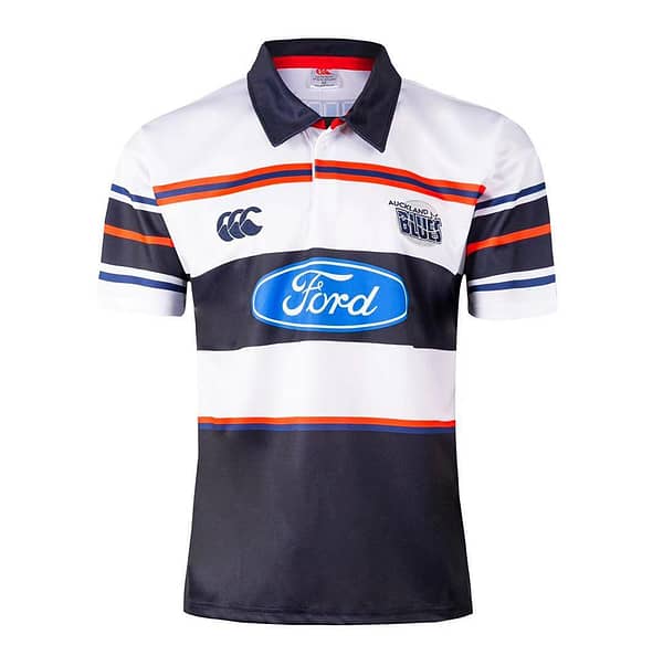Auckland Blues 1996 Mens Retro Rugby Jersey