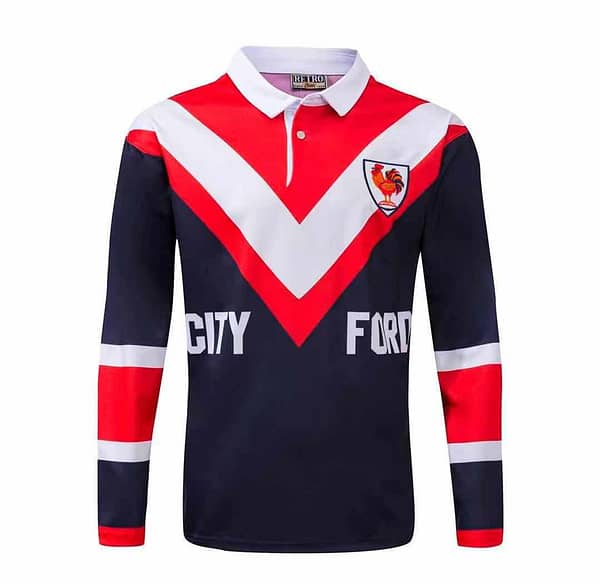 Eastern Suburbs Roosters 1976 Mens Retro Rugby Jersey