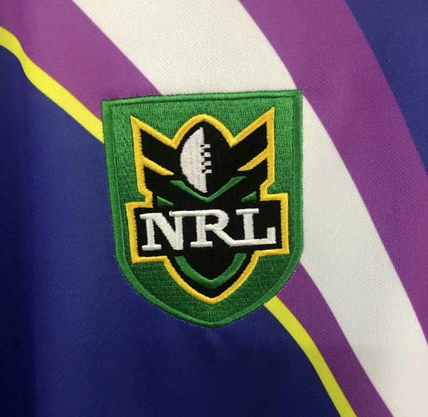 Melbourne Storm 1998 Men's Retro Rugby Jersey - Image 3