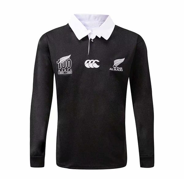 All Blacks 1992 Men's 100 Years Rugby Jersey
