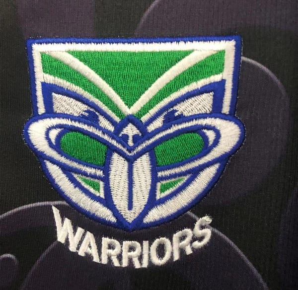 Warriors 2021 Men's Black Rugby Jersey - Image 4