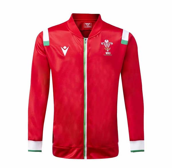 Wales 2021 Mens Anthem Rugby Jacket