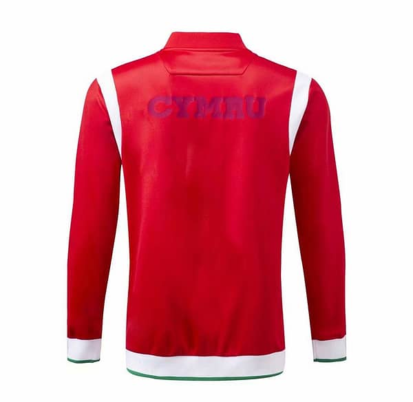Wales 2021 Mens Anthem Rugby Jacket - Image 2