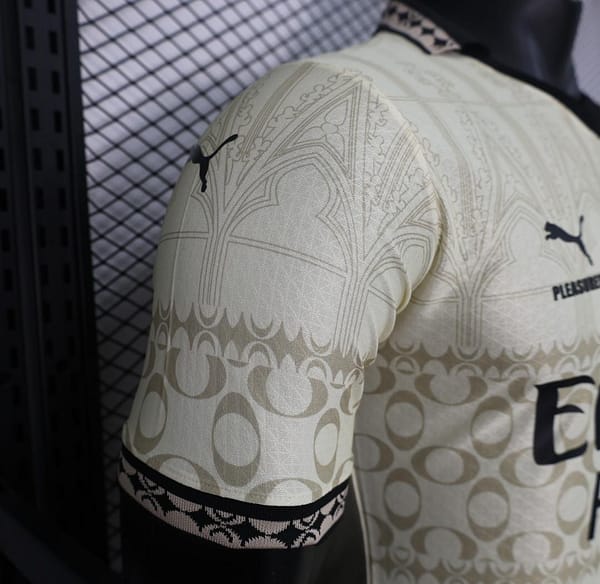 Player Version AC Milan x PLEASURES Forth White Jersey - Image 6