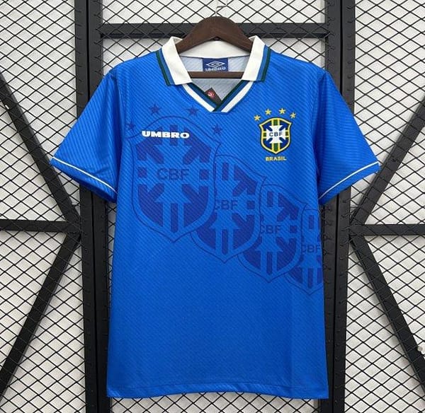 1994 Retro Brazil Away Jersey
