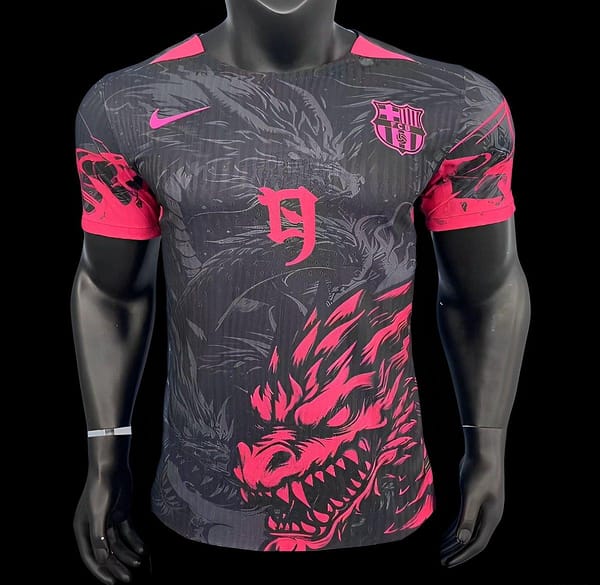 Player Version 24/25 Barcelona Black/Purple Dragon Jersey