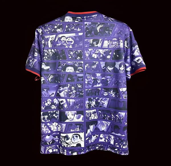 2024 Japan X Anime Purple Special Edition Jersey - Image 2