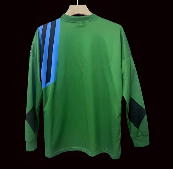 Retro 92/93 Manchester United Green Goalkeeper Long Sleeve Jersey - Image 2